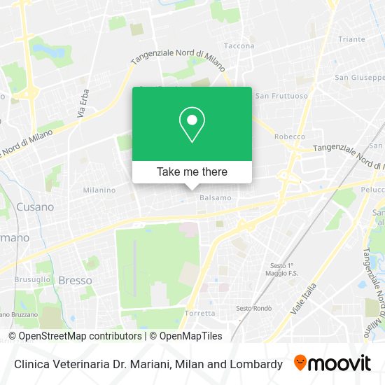 Clinica Veterinaria Dr. Mariani map