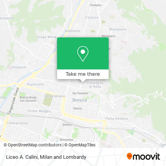 Liceo A. Calini map