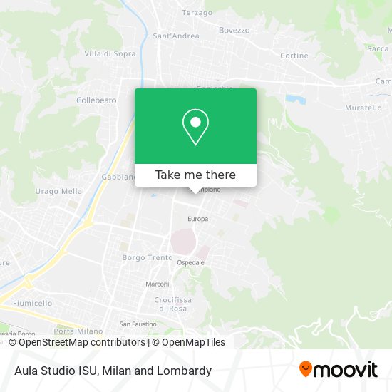 Aula Studio ISU map