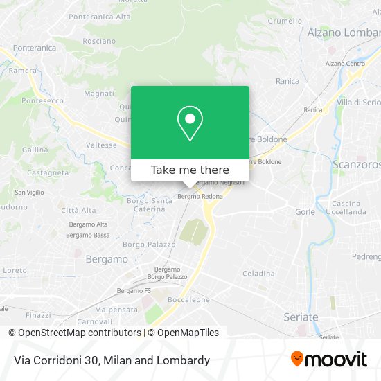 Via Corridoni 30 map