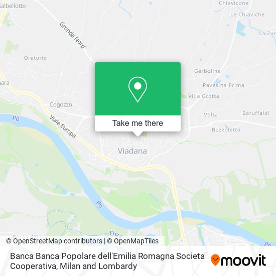 Banca Banca Popolare dell'Emilia Romagna Societa' Cooperativa map