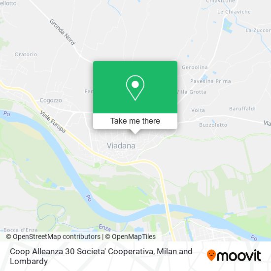 Coop Alleanza 30 Societa' Cooperativa map