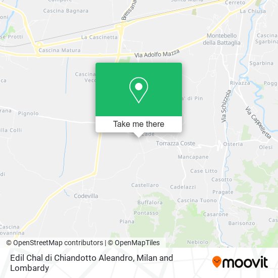 Edil Chal di Chiandotto Aleandro map