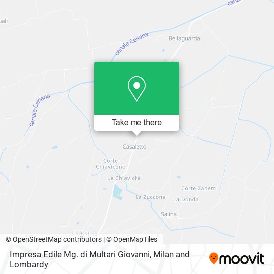 Impresa Edile Mg. di Multari Giovanni map