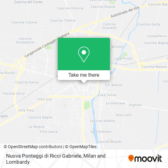 Nuova Ponteggi di Ricci Gabriele map