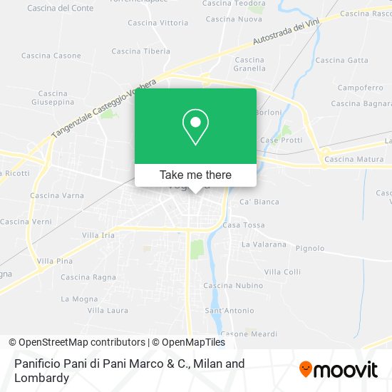 Panificio Pani di Pani Marco & C. map