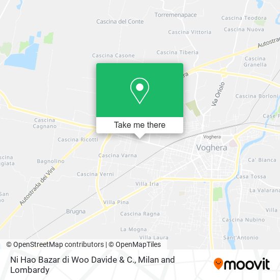 Ni Hao Bazar di Woo Davide & C. map