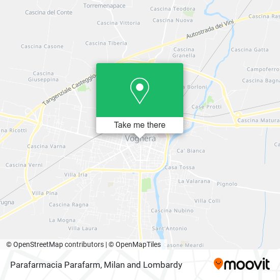 Parafarmacia Parafarm map