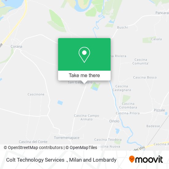 Colt Technology Services . map