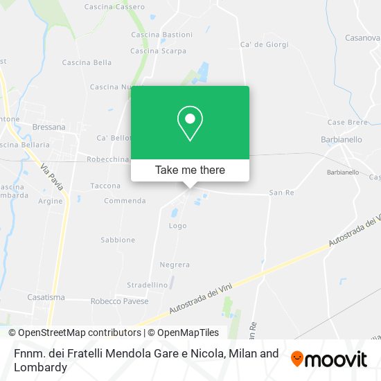 Fnnm. dei Fratelli Mendola Gare e Nicola map