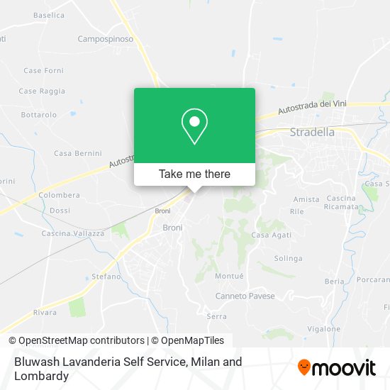 Bluwash Lavanderia Self Service map