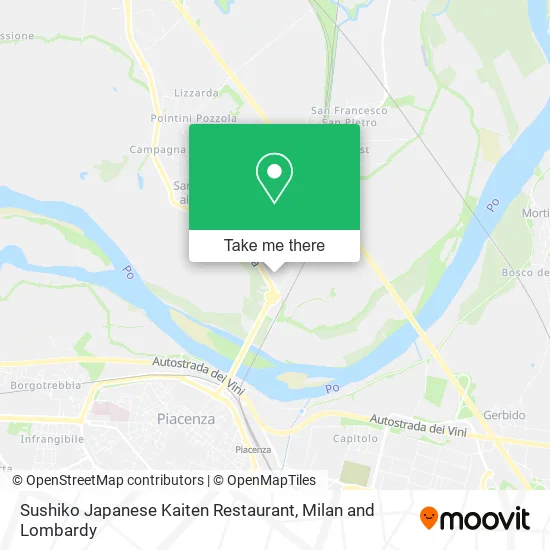 Sushiko Japanese Kaiten Restaurant map