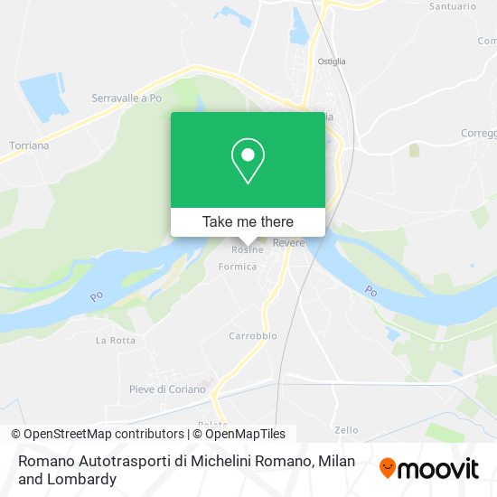Romano Autotrasporti di Michelini Romano map