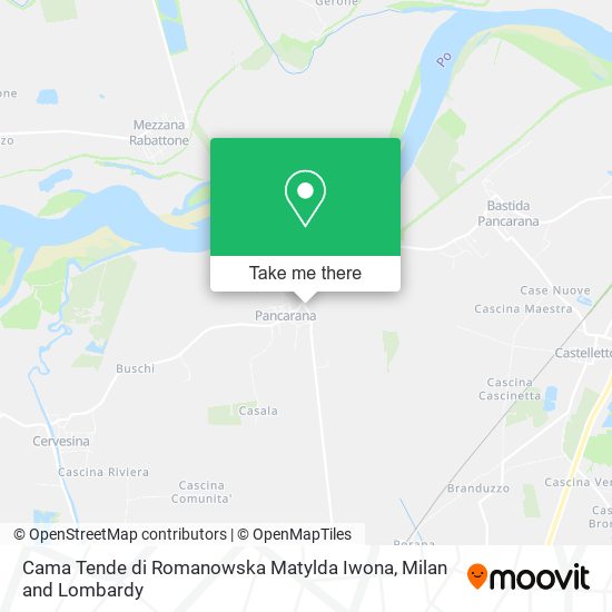 Cama Tende di Romanowska Matylda Iwona map