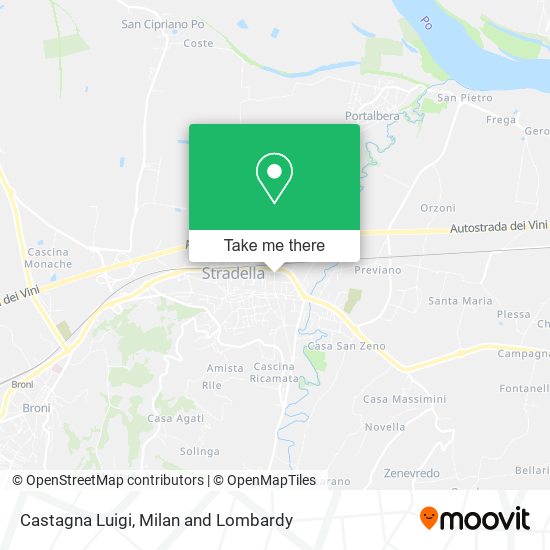Castagna Luigi map