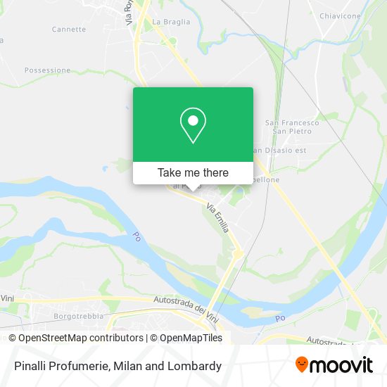 Pinalli Profumerie map