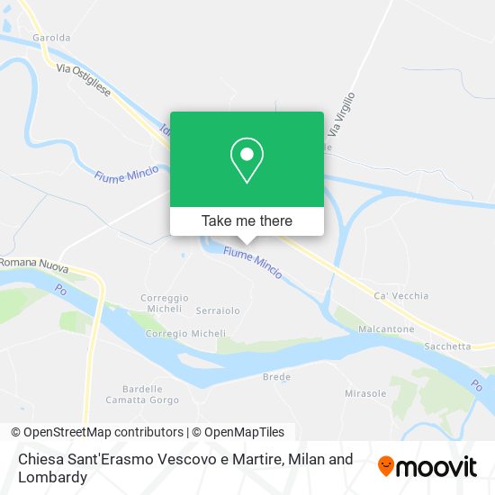 Chiesa Sant'Erasmo Vescovo e Martire map