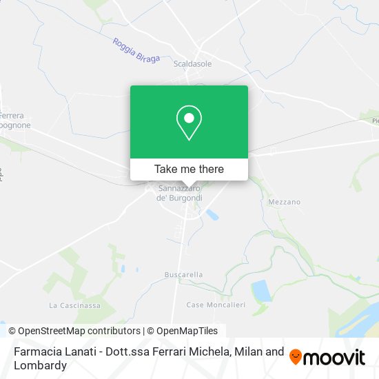 Farmacia Lanati - Dott.ssa Ferrari Michela map