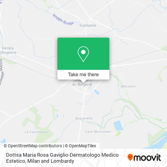 Dottsa Maria Rosa Gaviglio-Dermatologo Medico Estetico map