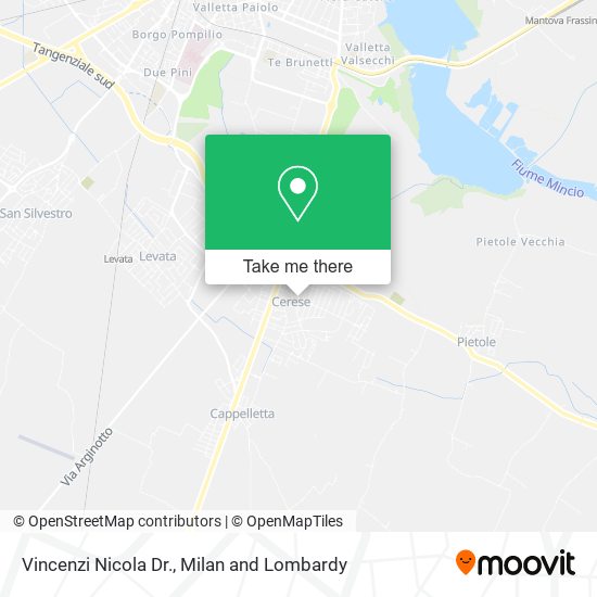 Vincenzi Nicola Dr. map