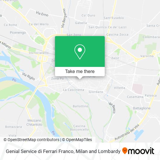 Genial Service di Ferrari Franco map