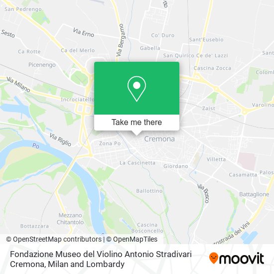 Fondazione Museo del Violino Antonio Stradivari Cremona map