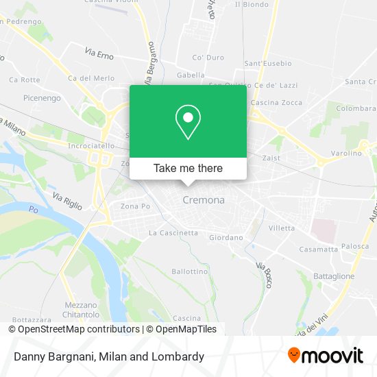 Danny Bargnani map