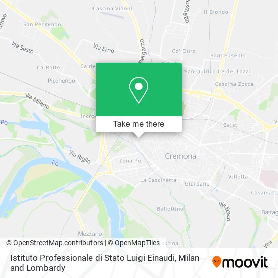 Istituto Professionale di Stato Luigi Einaudi map