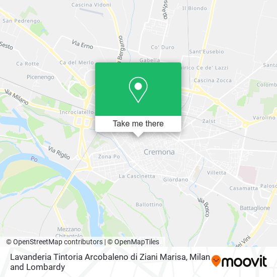 Lavanderia Tintoria Arcobaleno di Ziani Marisa map