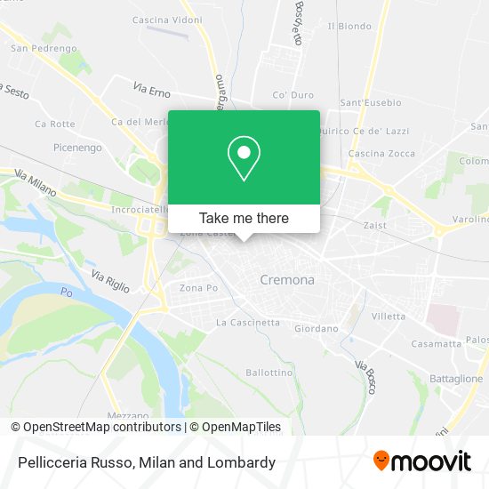 Pellicceria Russo map