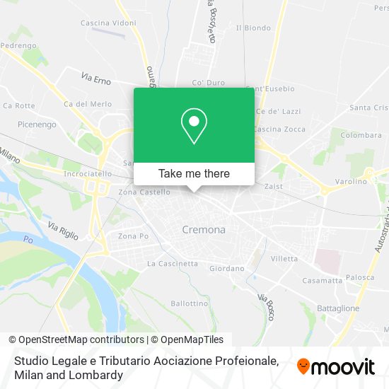 Studio Legale e Tributario Aociazione Profeionale map