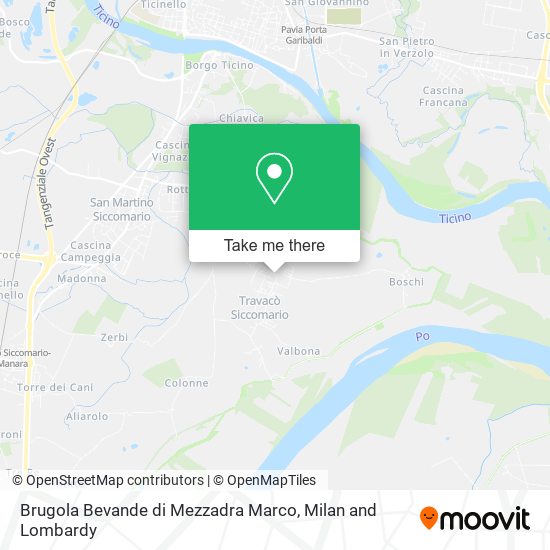 Brugola Bevande di Mezzadra Marco map