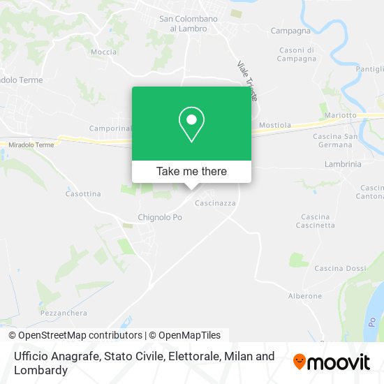 Ufficio Anagrafe, Stato Civile, Elettorale map