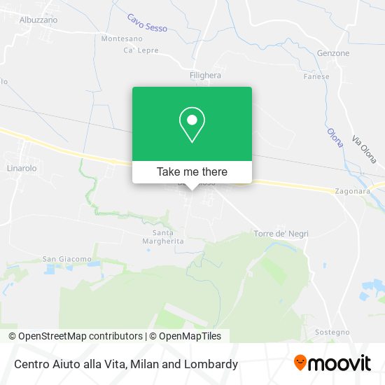 Centro Aiuto alla Vita map