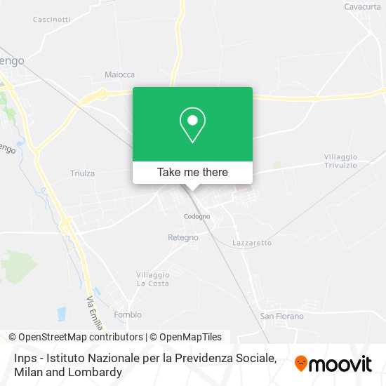 Inps - Istituto Nazionale per la Previdenza Sociale map