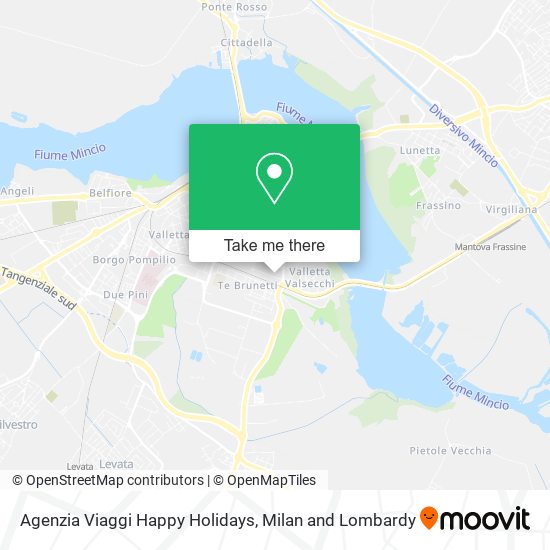 Agenzia Viaggi Happy Holidays map