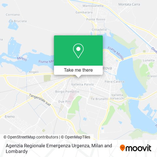 Agenzia Regionale Emergenza Urgenza map