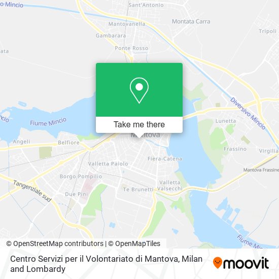 Centro Servizi per il Volontariato di Mantova map