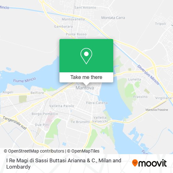 I Re Magi di Sassi Buttasi Arianna & C. map