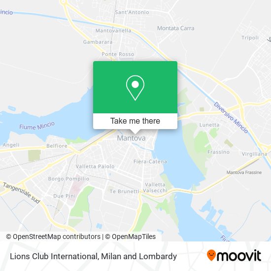 Lions Club International map