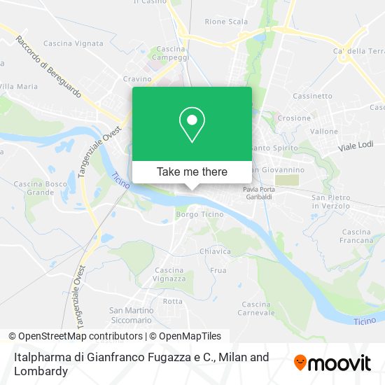 Italpharma di Gianfranco Fugazza e C. map