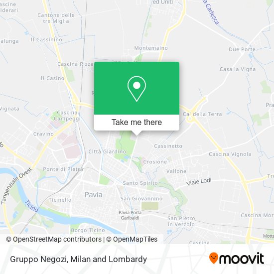Gruppo Negozi map