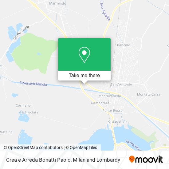 Crea e Arreda Bonatti Paolo map