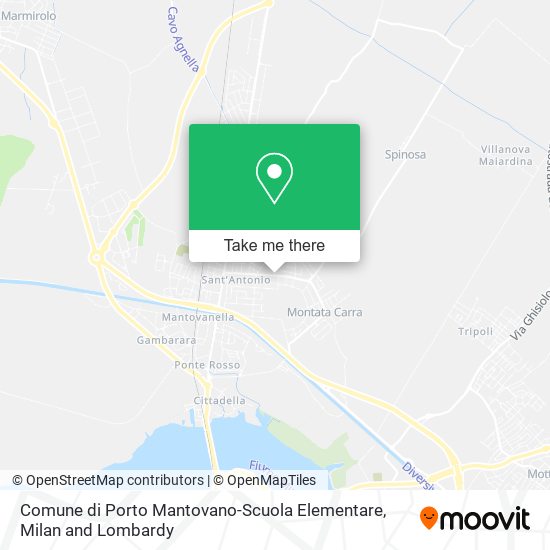 Comune di Porto Mantovano-Scuola Elementare map