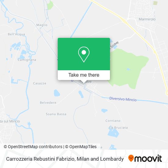 Carrozzeria Rebustini Fabrizio map