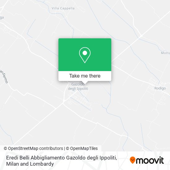 Eredi Belli Abbigliamento Gazoldo degli Ippoliti map