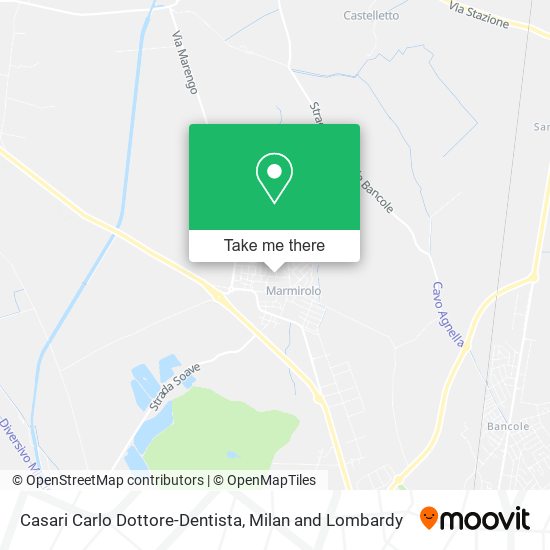 Casari Carlo Dottore-Dentista map