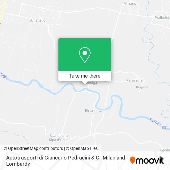 Autotrasporti di Giancarlo Pedracini & C. map