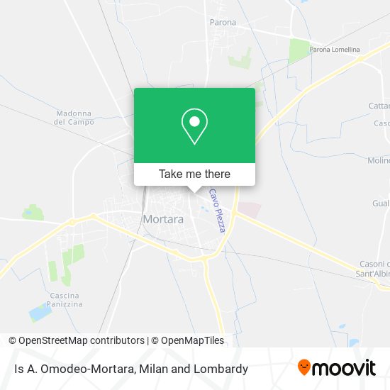 Is A. Omodeo-Mortara map