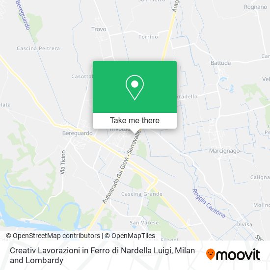 Creativ Lavorazioni in Ferro di Nardella Luigi map